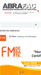 Mobile Screenshot of abrafac.org.br